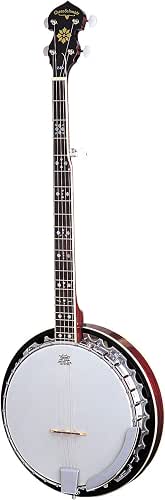 Oscar Schmidt OB5LH LEFT HANDED 5-String Banjo, Cast Tone Ring,