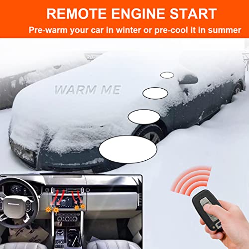 Banvie Car Alarm System With Remote Start And Smart Push Button Starter #TOP2