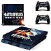 FENGLING Gioco Battlefield 5 Ps4 Skin Sticker Decal per Playstation 4 Console e 2 Controller Ps4 Skins Sticker Vinile