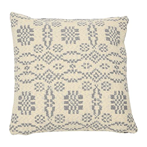 Creative Co-Op Woven Cotton Jacquard Pillow, 20
