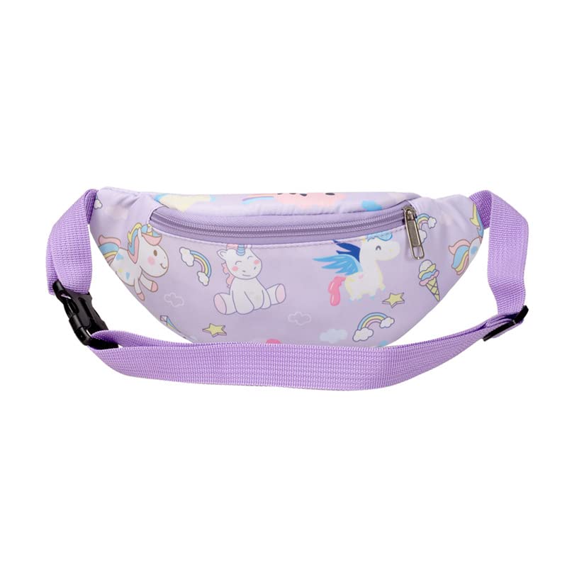 Dinosauro Marsupio Cartone Animato Hipsack - Cintura Petto Borsa in Nylon per Bambini Grils Ragazzi, per Corsa Escursionismo Viaggio Sport