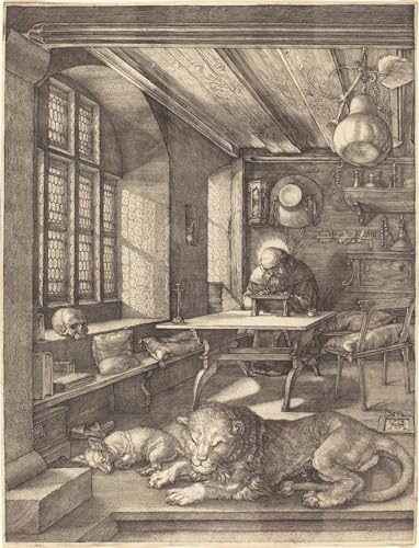 Impression toile Albrecht Dürer affiche de peinture murale salon 60x90