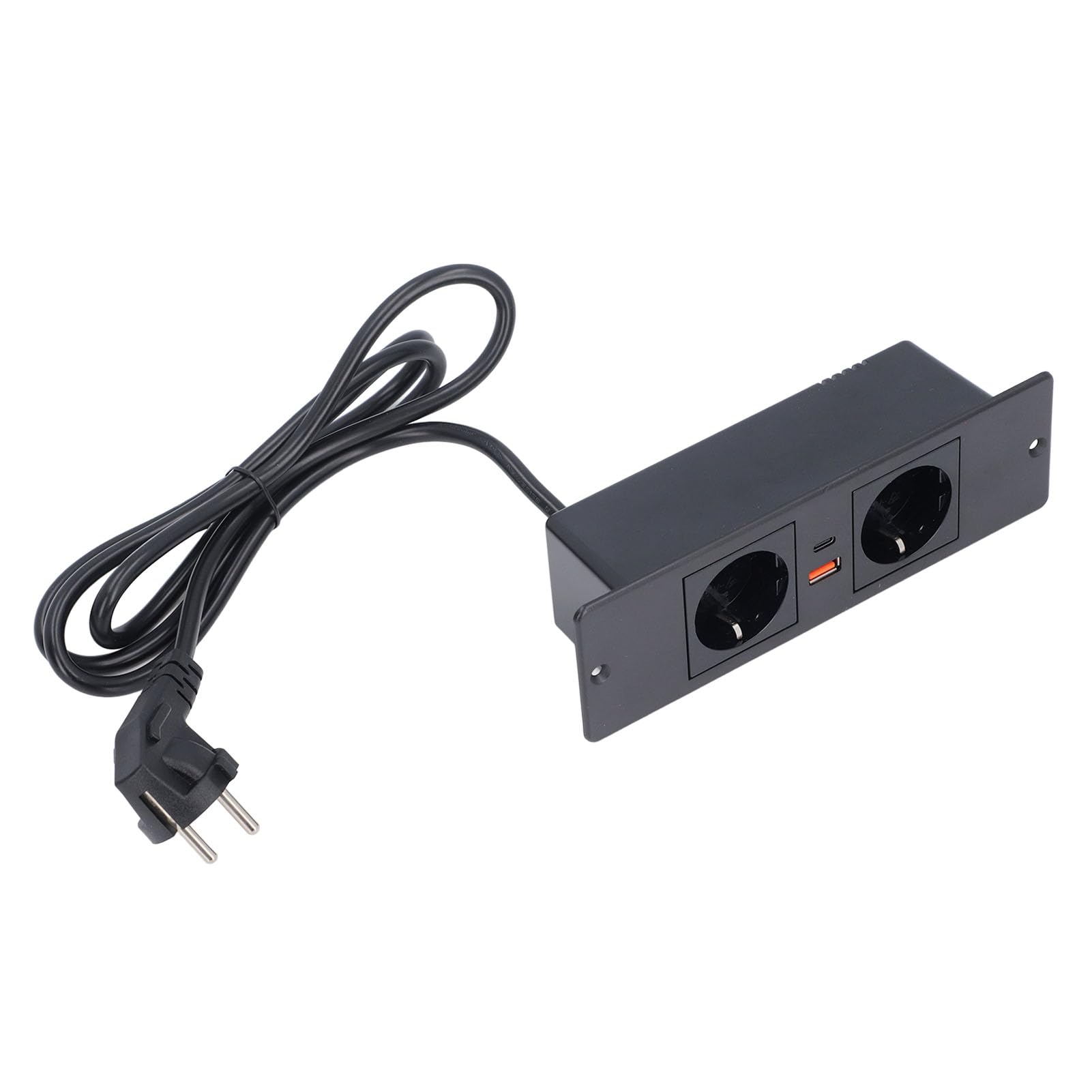 Regleta empotrable de carga rápida PD20W con USB tipo C para mesitas