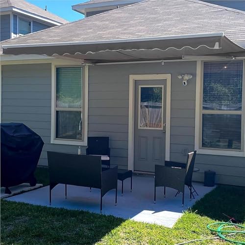 Tela de repuesto para toldo de 6x2.5m e impermeable en terrazas 8