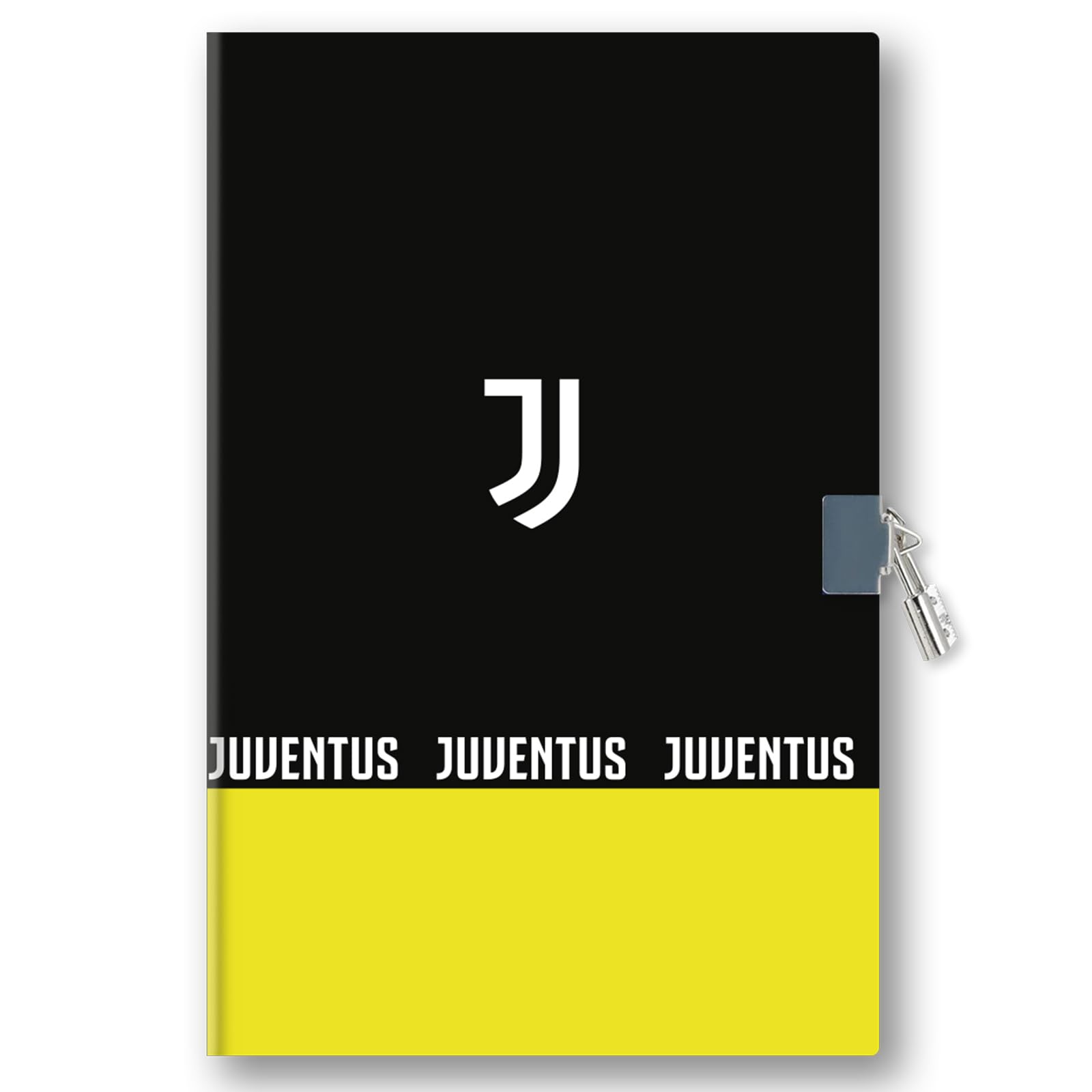 Seven JUVENTUS Official Official Football Fan Diary - Padlock & Gift Box Included - Child, Boy, Football - Official Merchandise - Gift Idea