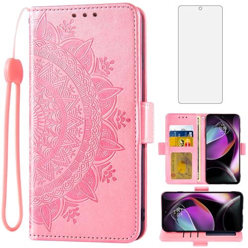 Coque Motorola Moto G 5G 2022 de protection complète avec film en verre pour ranger vos cartes
