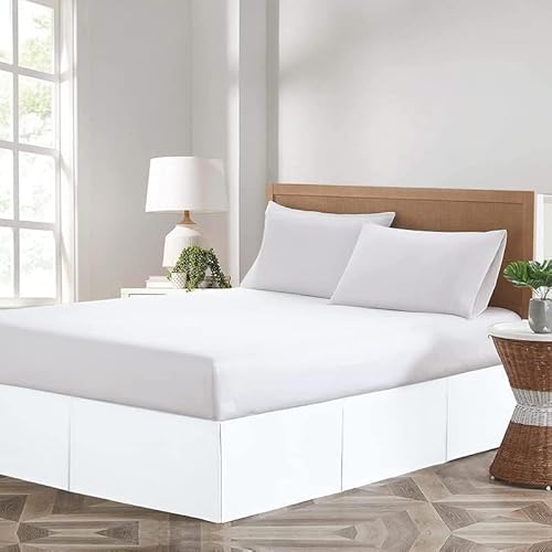 Vivacious Bedding 800TC Split Corner Bed Skirt King Size