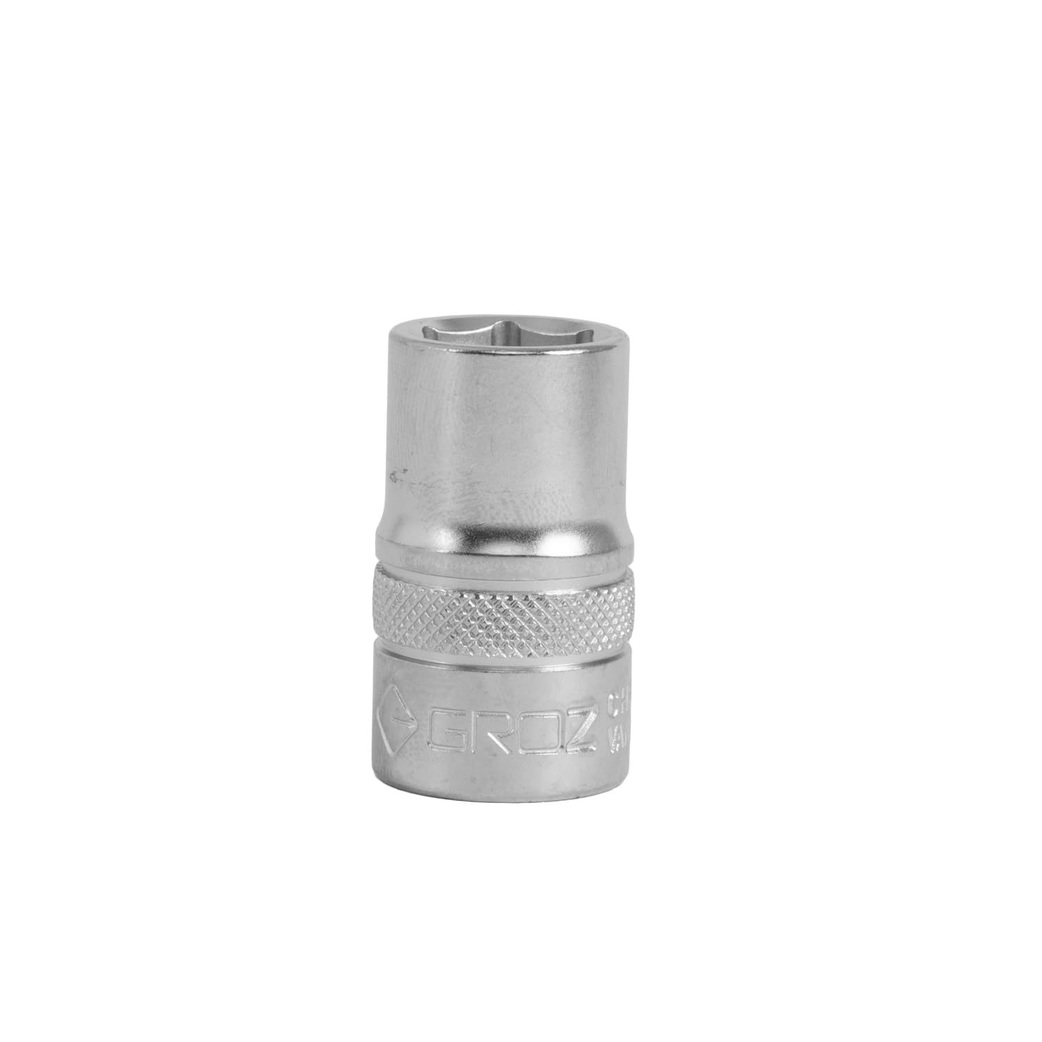 Groz 1/2" Hex Socket - CrV Steel, Durable & Strong -12