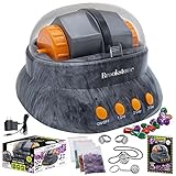 Brookstone Rock Tumbler and gem Stone Creation Kit for Kids with Rocks & Jewelry Making Supplies Included