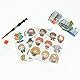 DIAMANTINY Harry Potter – Wizarding Deco Stickers – Kreieren Sie das Mosaik, Crystal Art, Diamond Painting, 27 Aufkleber zum Dekorieren mit Edelsteinen, mehrfarbig, 21101