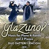 Glazunov:Music for Piano 4-Hands and 2 Pianos