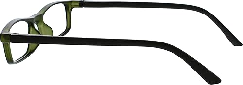 Miniatura 7 de OPULIZE Ted - Gafas de lectura RR17 con marco ligero y estrecho para hombres y mujeres, resistentes a los arañazos