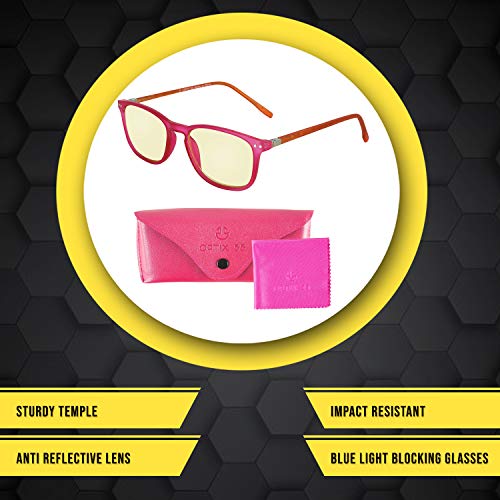 image for Optix 55 Blue Light Blocking Glasses Women & Men | Anti Eyestrain Head