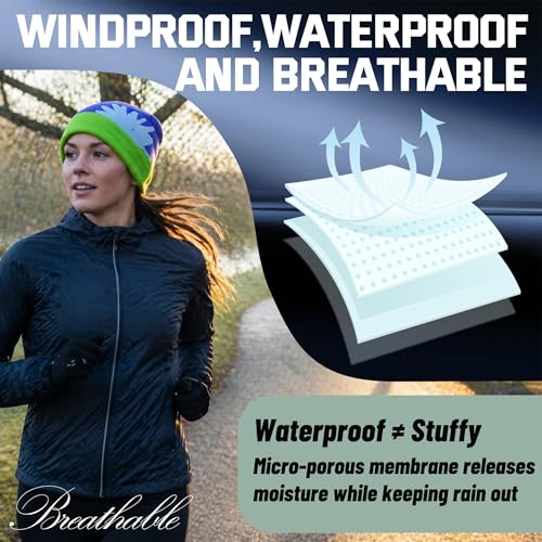 Image of Waterproof, Windproof, Breathable Beanie Hat, Keep Your Head Warm and Completely Dry