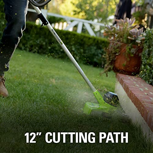 Greenworks 40V 12-Inch Cordless String Trimmer, Battery and Charger Not Included, BST4000 by Greenworks - Image 8