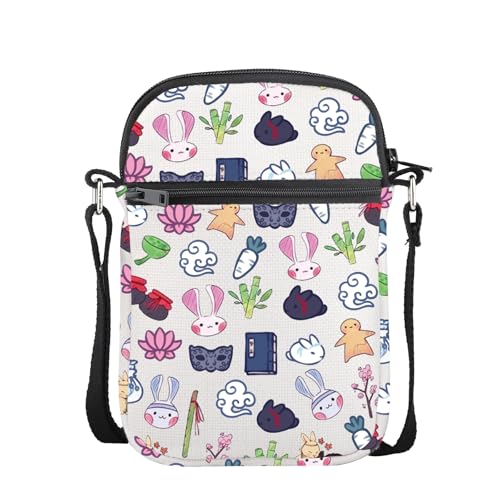 CMNIM Mo Dao Zu Shi Merch Wangxian Crossbody Bag Wei Wuxian Lan Wangji Story Lover Gifts Danmei Novel TV Show Inspired Purse (Mo Dao Zu Shi Mini CB)2