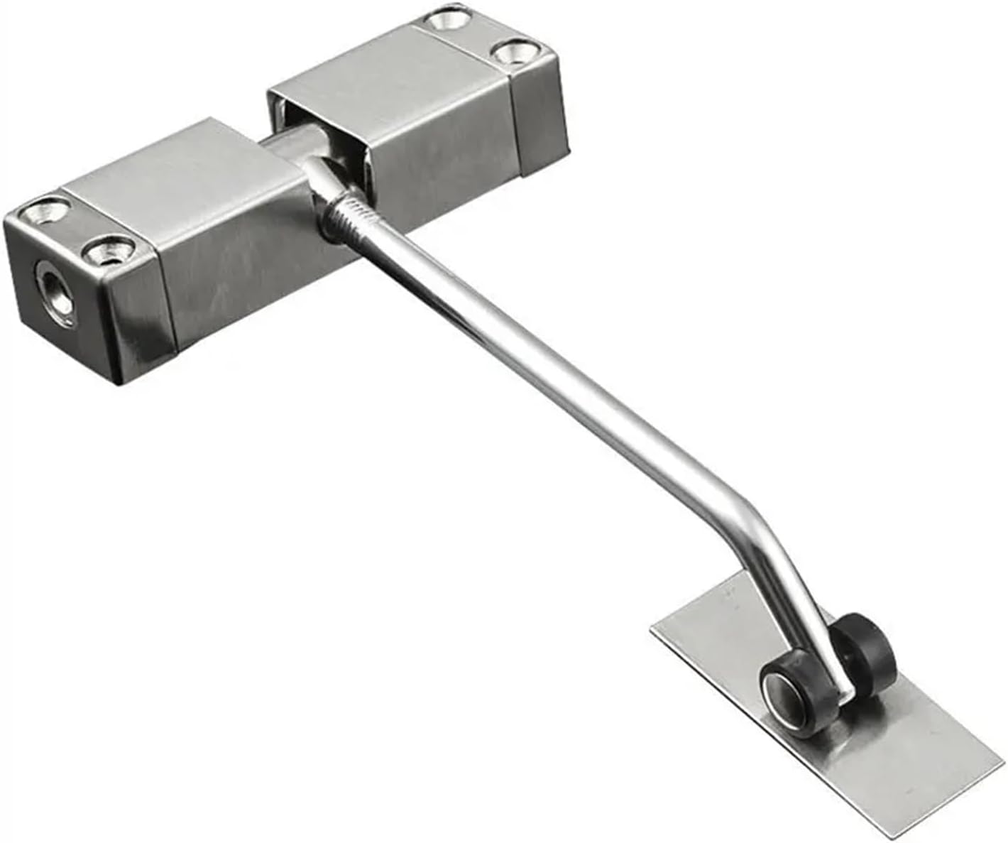 Stainless Steel Door Closer Adjustable Speed Closing Device 40KG Black Gold Furniture Hardware(DVPPS02)