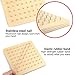 Thoth Montessori Wooden Geoboard Mathematical Manipulative Material Array Block Geo board with 36Pcs Pattern Cards and Rubber Bands Matrix 8x8 for Kids Graphical Educational Toys Early Development Toy
