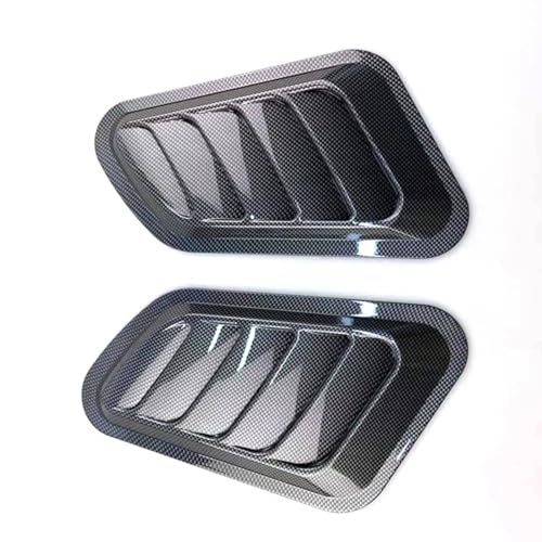 Couvercle prise d'air de capot style sport noir pour grille d'admission Passat B8
