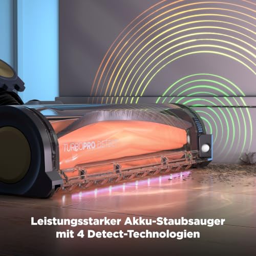 Shark Detect Speed Clean & Empty Pet Pro Akku-Staubsauger, Reverse Clean, bis zu 60 Minuten Laufzeit… – Ansicht 5