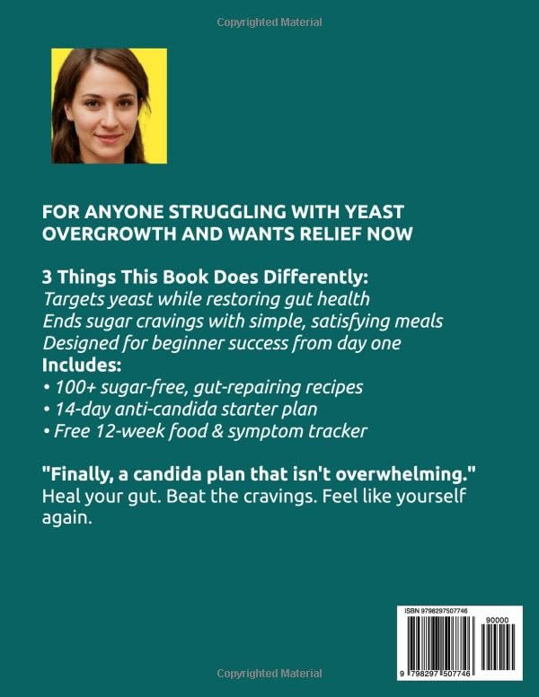 Miniatura 2 de THE COMPLETE CANDIDA DIET COOKBOOK FOR BEGINNERS Eliminate Yeast Overgrowth & Restore Gut Balance - Nutrient-Rich Meal Plans with Sugar-Free Recipes