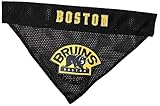 Pets First BRU-3217-S-M Boston Bruins Reversible Bandana, Small to Medium