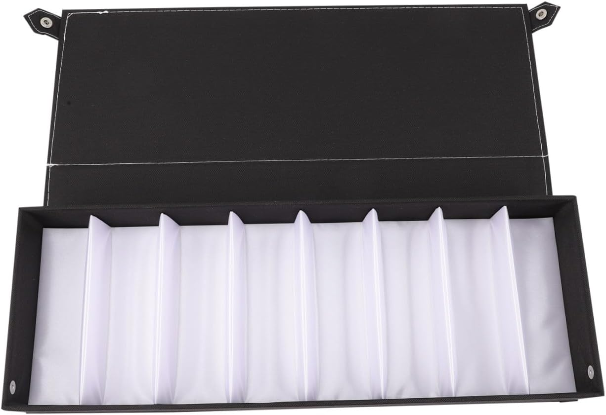 DECHOUS Sunglasses Organizer Case Box Slots Compact Eyeglass Storage Display for Travel and Daily Use Lightweight Protective Holder for Men and Women