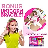 HAIR CHALK PENS:12 Different Hair Chalk Pens Set| Temporary Hair Color For Kids | Hair Chalk For Kids | Temporary Hair Dye| Kids Hair Color | Hair Chalk For Girls | Hair Dye For Kids Teens and Adults.