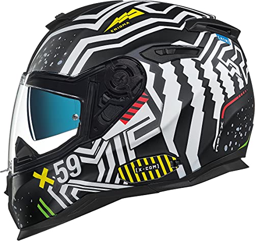 NEXX Urban SX.100 Enigma Casco (Black/White,S (55/56))