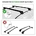 TOOENJOY Heavy-Duty Kayak Lift Assist Roof Rack, 100 LBS Capacity Kayak Canoe Rooftop Loader, Elevating Assist System for Easy Loading, Black