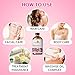 EVOKE OCCU Pure & Natural Geranium Essential Oil for Skin, Hair, Diffuser, Aromatherapy - 4 Fl Oz