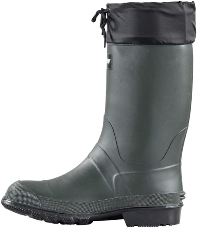BaffinHunter (Plain Toe), Men's Boots, Mid-calf Height, Available in Forest Green/Black, All-Season, Hunting & Fishing, Made in Canada