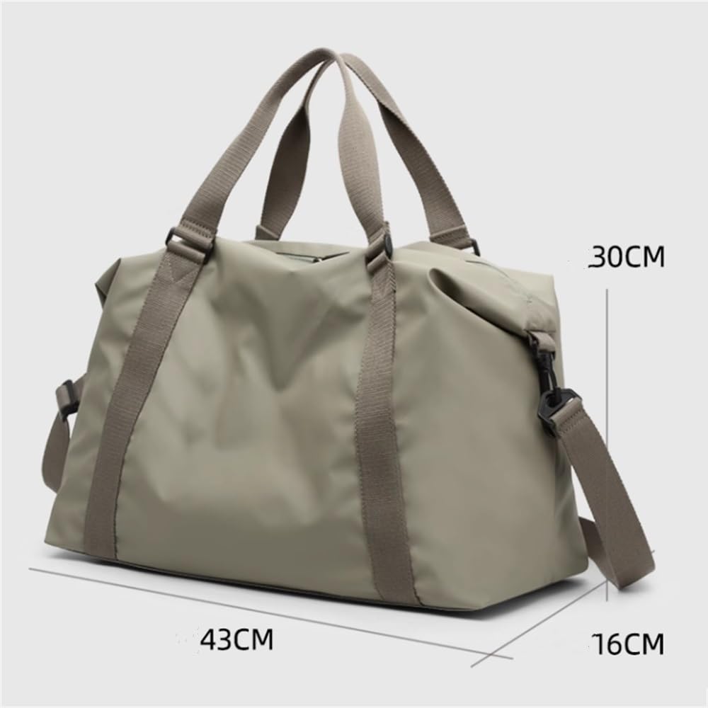 Borsone da Viaggio Borsa da viaggio d'affari, borsa a mano, bagaglio a spalla, a tracolla per Uomini Donne Palestra Sportiva(Colour 1,43x16x30cm)