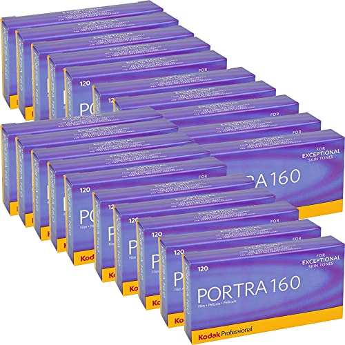 Portra 160 カラーネガフィルム ISO 160 サイズ120 5枚入り 20枚