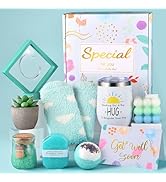 Inneroam Get Well Soon Gifts for Women After Surgery - Get Well Soon Gifts Basket Card, Thinking ...