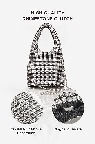 Image of BABEYOND Clutch Purses for Women - Sparkly Evening Bags Glitter Rhinestone Portable Handbag for Party Prom Wedding | Glitter