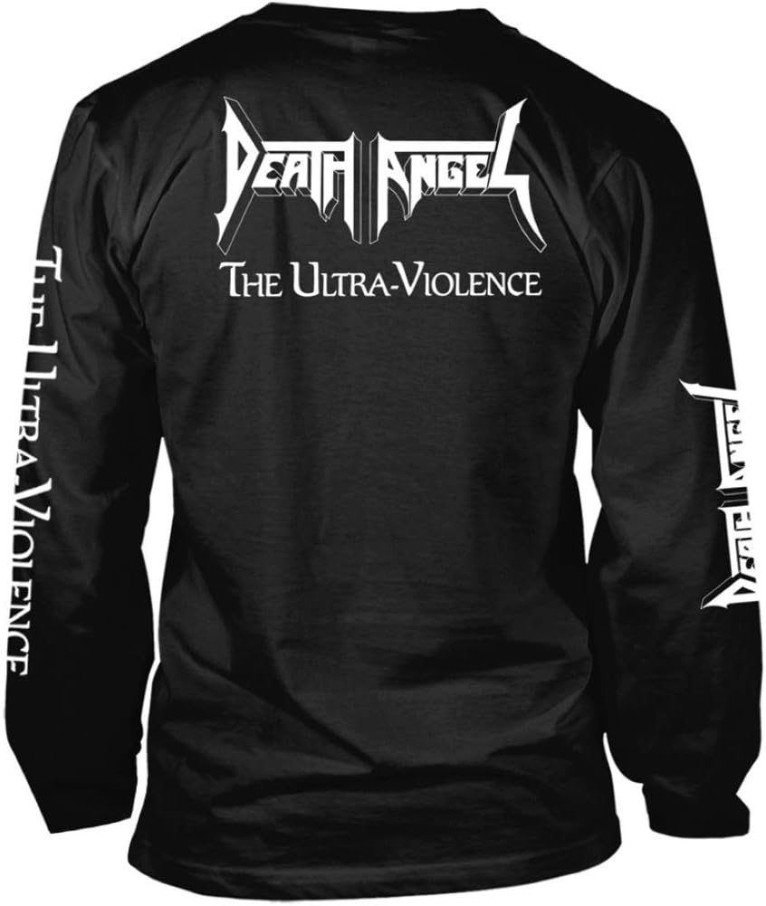 DEATH ANGEL 'The Ultra-Violence' (Black) Long Sleeve Shirt