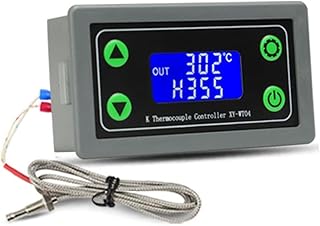 WIFI Fernbedienung Smart Thermostat, Digitaler Temperaturregler K-Typ Thermoelement Thermostat -99~999℃(XY-WT04W)