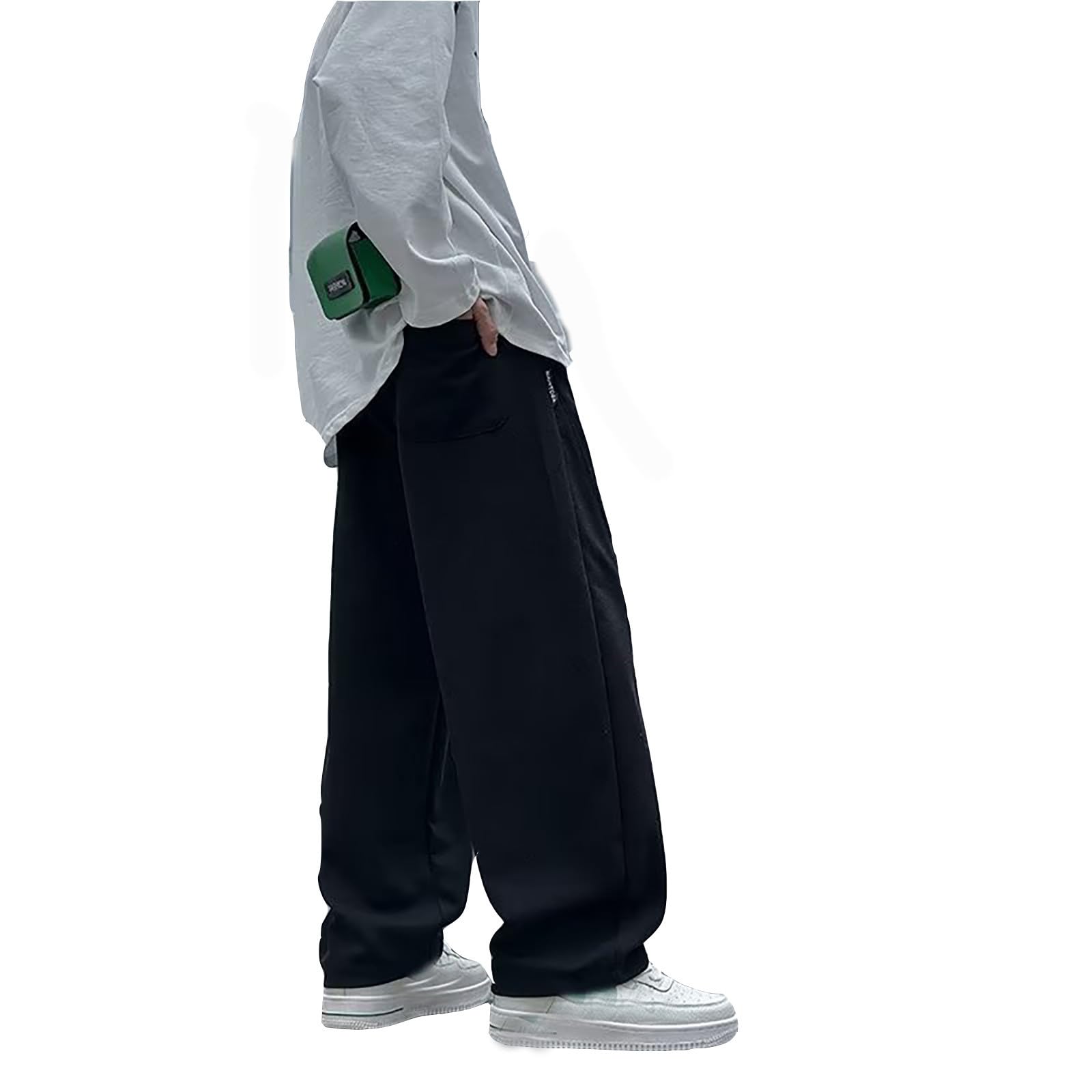 Pantaloni Sportivi Ragazzi - Vita Elastica, Gamba Larga, Taglio Dritto, In Poliestere, Età 2-14 Anni - Foto 8