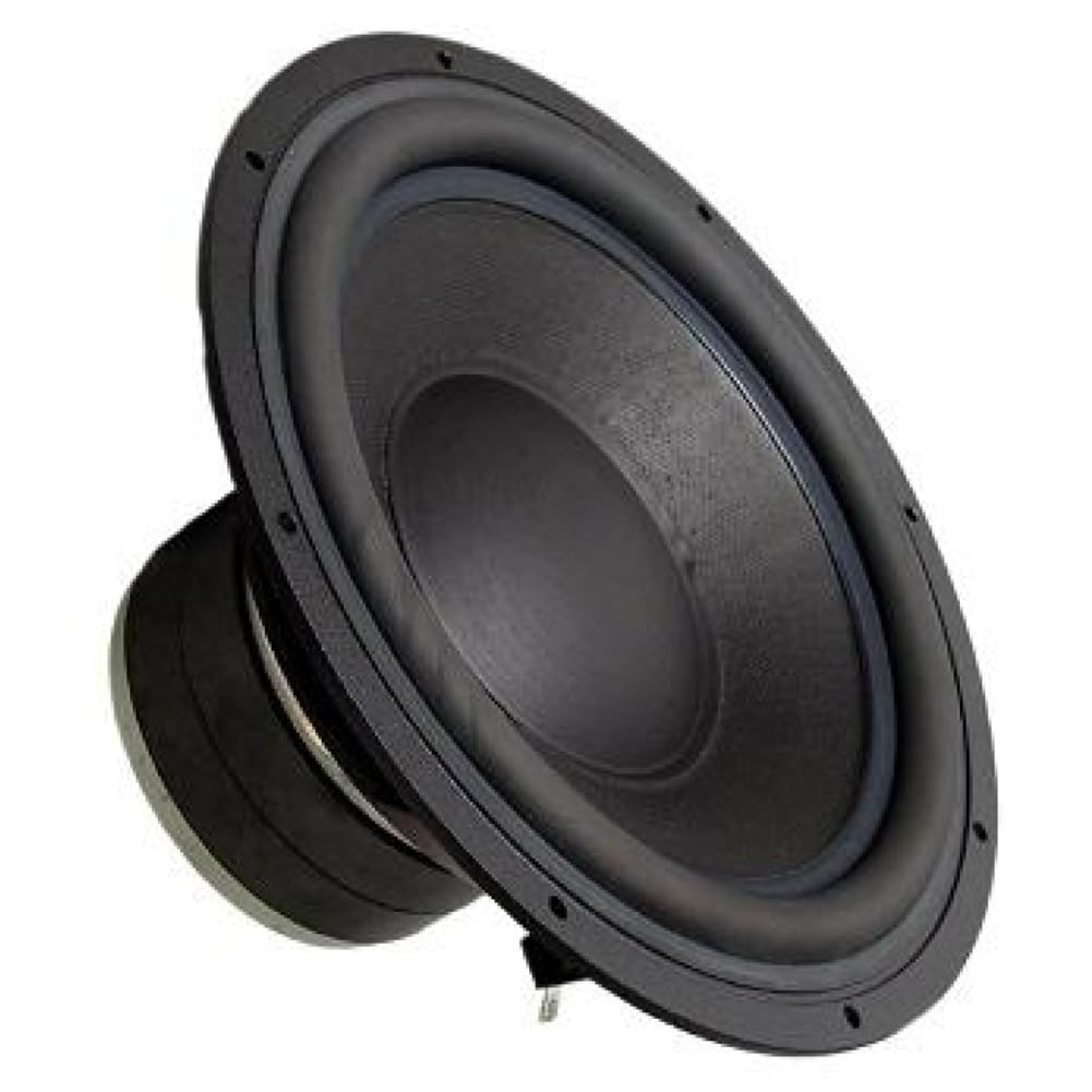 HS251 Subwoofer 25 cm 10" 250 mm 200+200 Watt Max Doppia Bobina 8+8 Ohm 89 dB Gomma