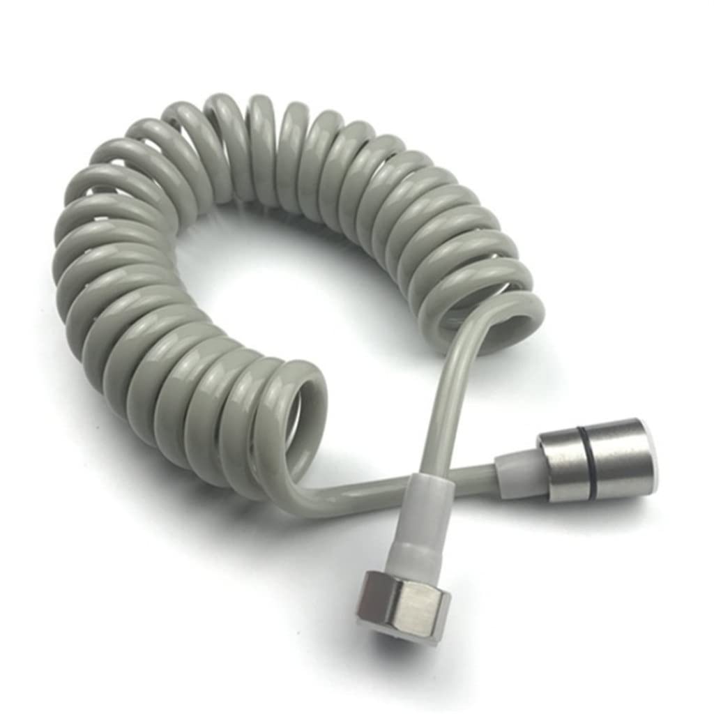 1 Set ABS Bidet Douche Spray Chrome Toilet Hand-held Toilet Plating Spray Nozzle Sprinkler Bidet White Fruit peach5 — view 2