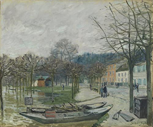Impression d'affiches d'art d'Alfred Sisley pour salon chic 60x90cm