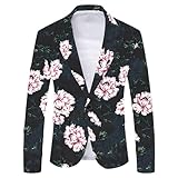  Blazer Hommes Décontracté À Pois Imprimé Tendance Costume Hommes Un Bouton Patte Léopard Motif Costume À Manches Longues Hommes Banquet De Bal Costumes Hommes XF-10 XXL