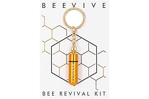 Bee Revival Kit with Gold Keyring
