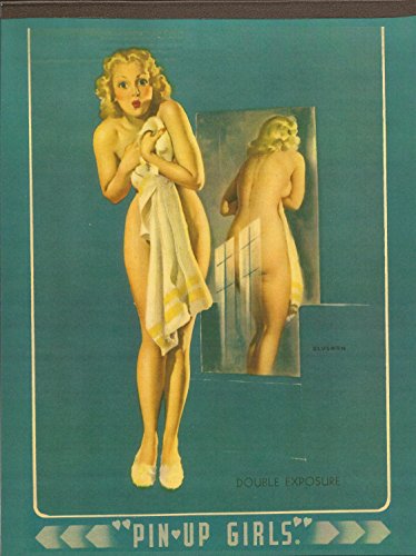 Pin Up Girls Writing Tablet, Double Exposure, Adult Big Chief, 7 X10 inch, 50 Sheet