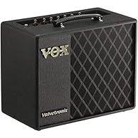 The Vox Valvetronix VT20X 20W guitar amp represents the next generation of modeling amps bringing together real valves, Vox's VET technology and a unique chassis design to produce a wide range of real tube tones and effects With an output of 20 watts...
