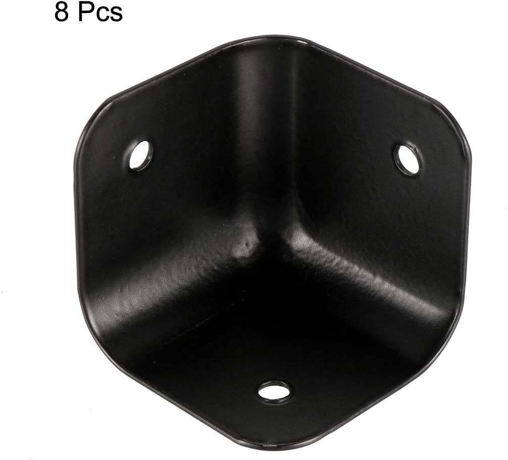 Protectores de esquinas de metal Protectores Esquina de la encimera de la abrazadera angular, protector de reposapiés, Protectores de esquinas de la caja Protector de protección de bordes 35 X 35 X 35