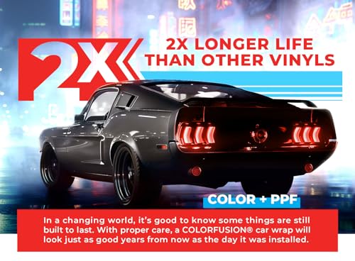 Image of ColorFusion PPF by VViViD, Gloss Nardo Grey Dry Apply PPF Vinyl Car Wrap Roll 1ft x 5ft
