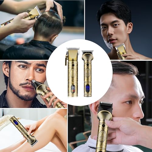 GSKY GSKYメンズヘアカッター バリカンセット 往復式シェーバー 鼻毛カッター2in1 の商品画像 5