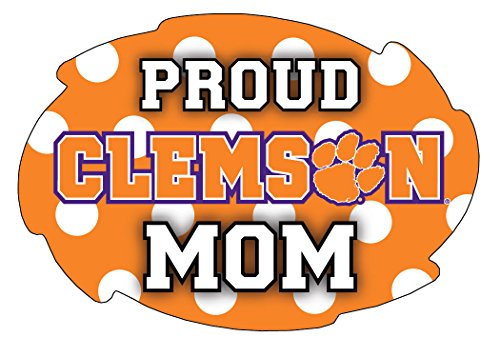 Clemson Tigers Proud Mom Magnet Single Officially Licensed Collegiate Product